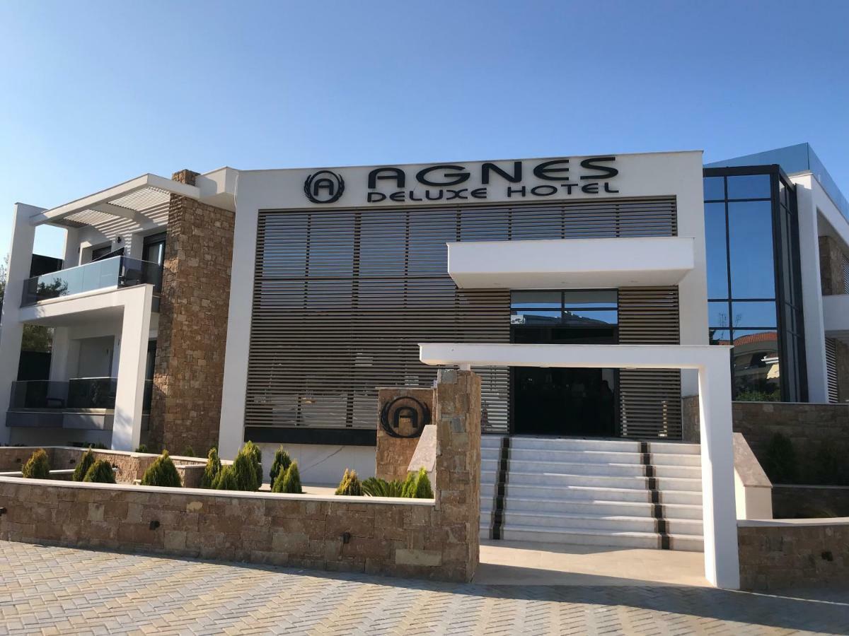 Agnes Deluxe Hotel Pefkochori Bagian luar foto