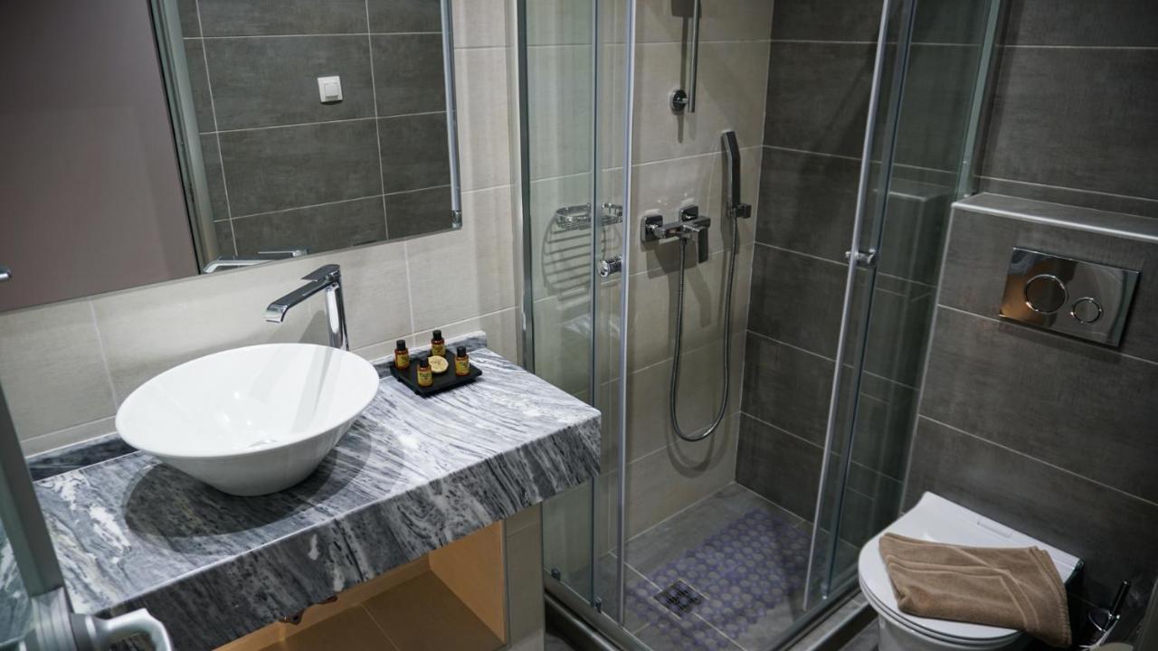 Agnes Deluxe Hotel Pefkochori Bagian luar foto