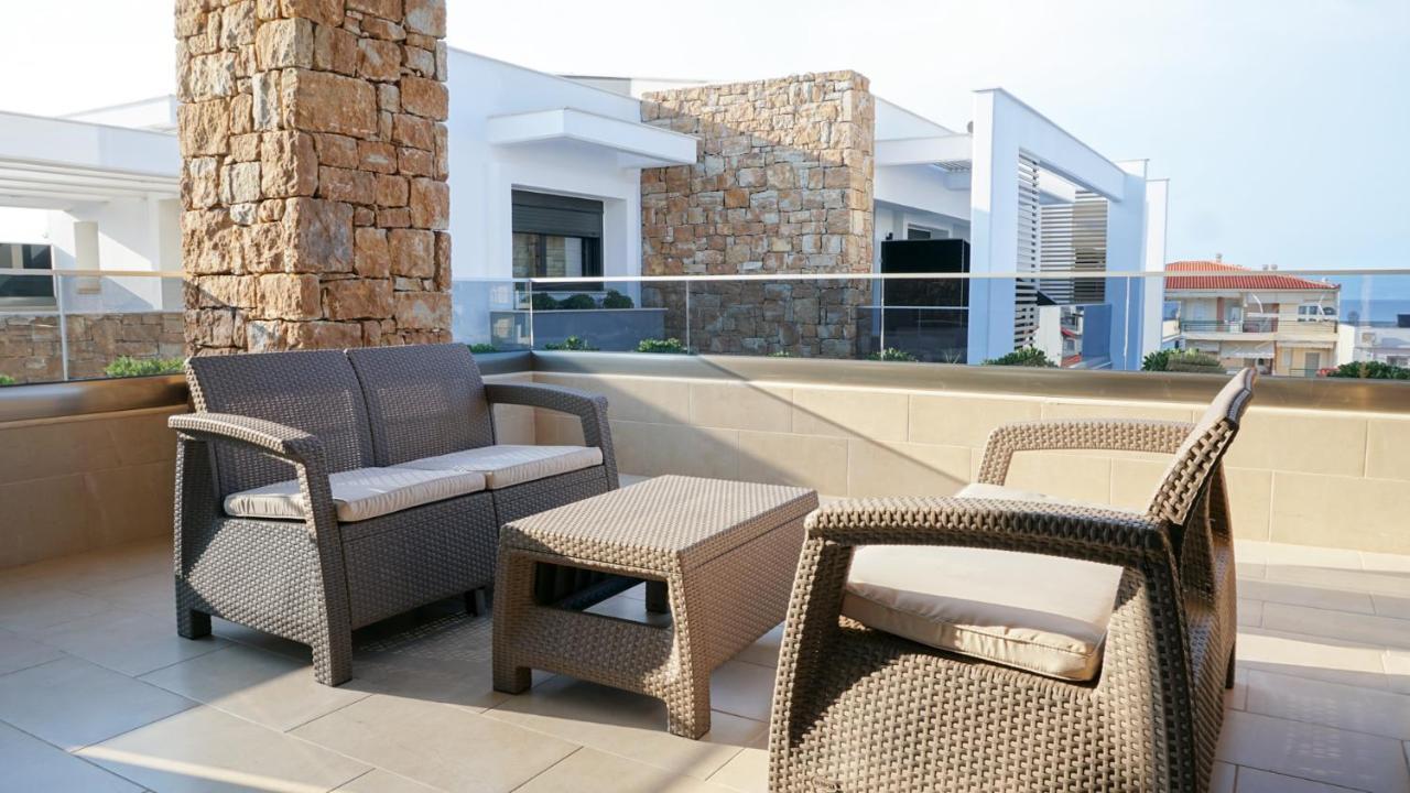 Agnes Deluxe Hotel Pefkochori Bagian luar foto